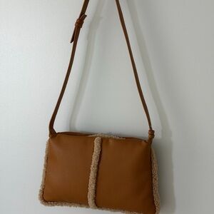 Tan Teddy Bag